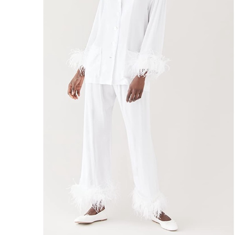 Sleeper Pajama Set with Feathers